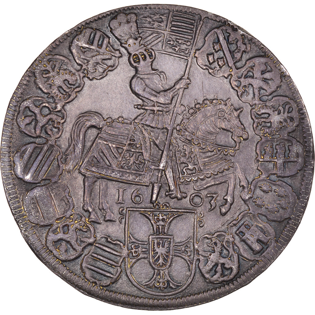 Coin, German States, TEUTONIC ORDER, Maximilian of Austria, Thaler, 1603, Hall