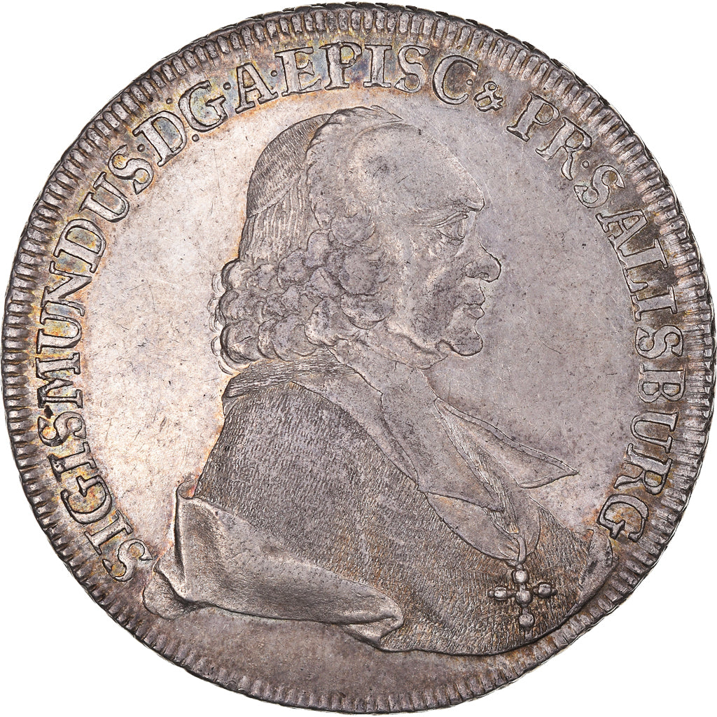 Coin, AUSTRIAN STATES, SALZBURG, Sigismund III von Schrattenbach, Thaler, 1761