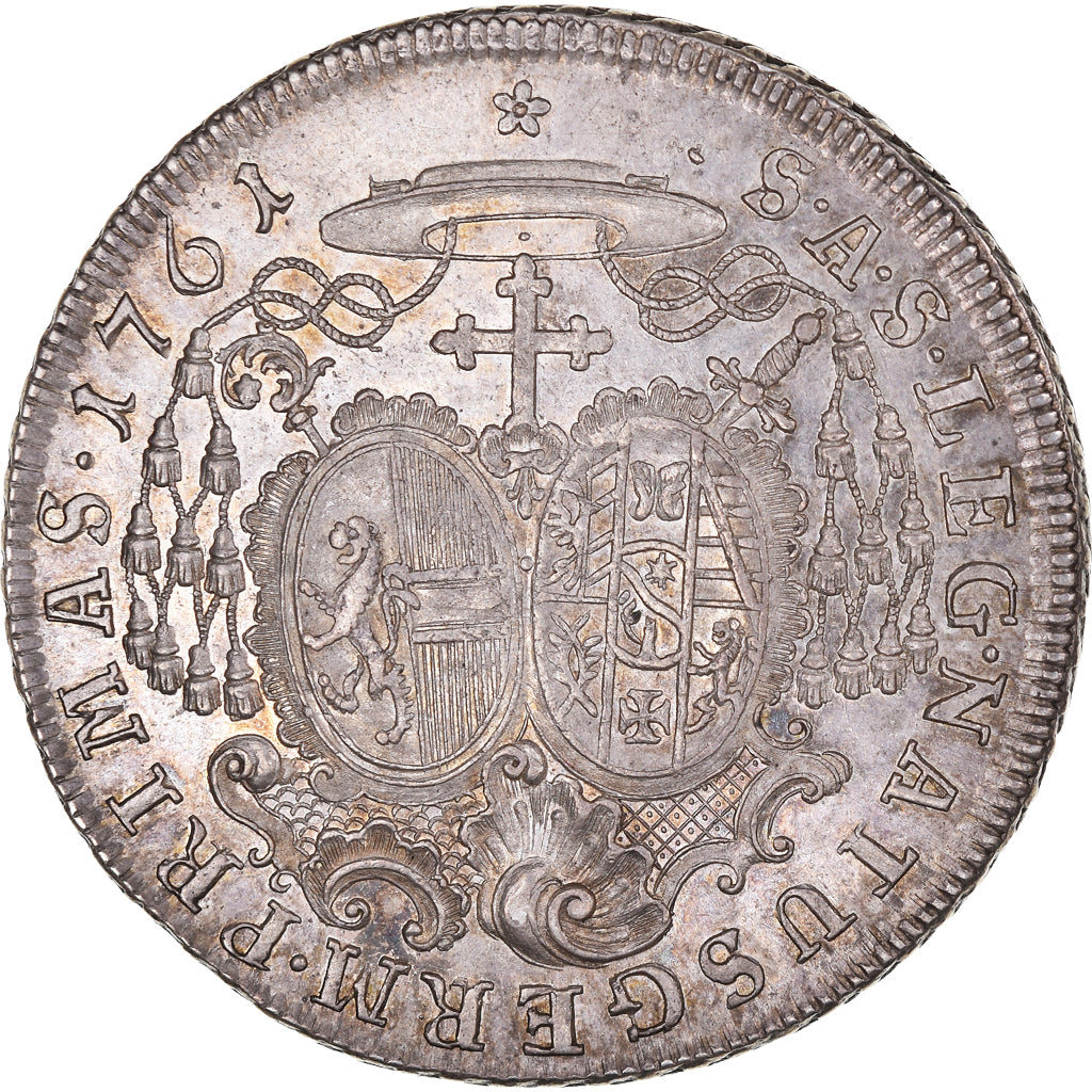 Coin, AUSTRIAN STATES, SALZBURG, Sigismund III von Schrattenbach, Thaler, 1761