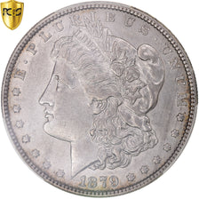Munten, Verenigde Staten, Morgan dollar, 1879, Philadelphia, PCGS, AU53, ZF+
