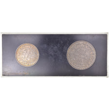 Coin, Morocco, 100 & 200 francs, 1953, Monnaie de Paris, ESSAI, MS(65-70)