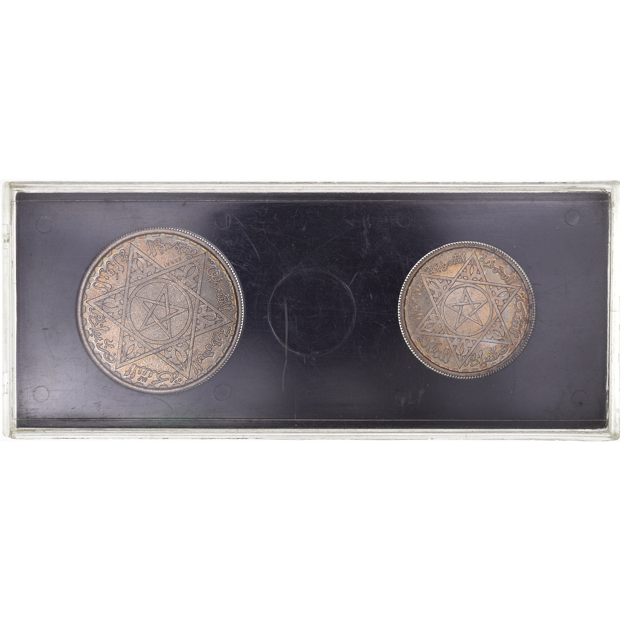 Coin, Morocco, 100 & 200 francs, 1953, Monnaie de Paris, ESSAI, MS(65-70)