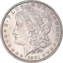Coin, United States, Morgan dollar, 1881, U.S. Mint, New Orleans, MS(60-62)