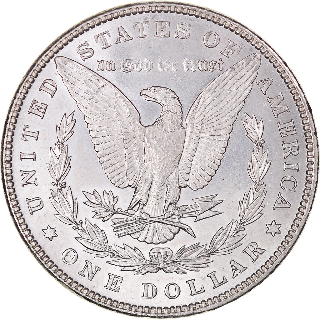 Coin, United States, Morgan dollar, 1887, U.S. Mint, Philadelphia, MS(60-62)