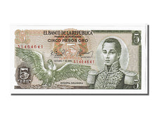 Banknot, Colombia, 5 Pesos Oro, 1978, UNC(65-70)