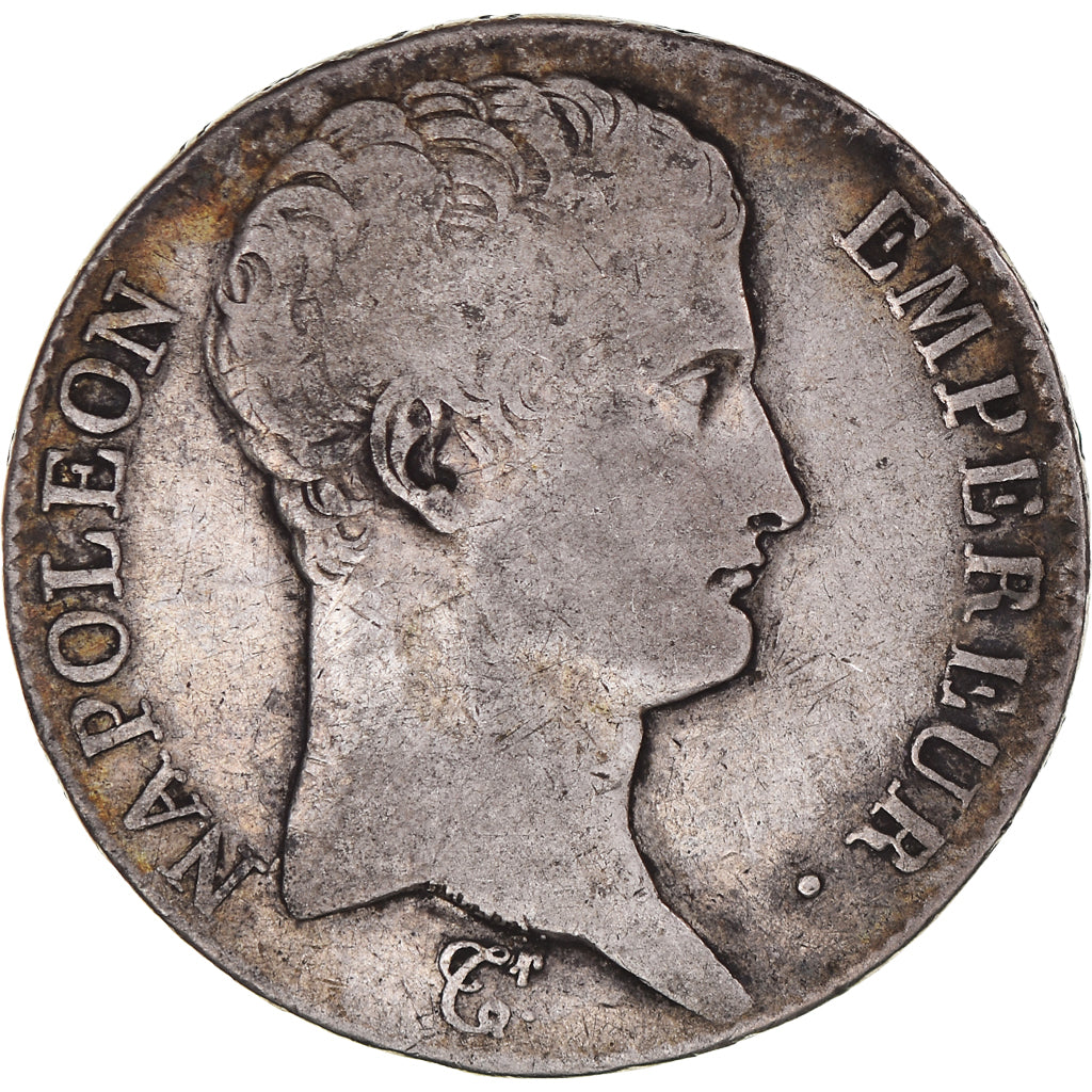 Monnaie, France, Bonaparte Premier Consul, 5 Francs, AN 13, Perpignan, TB