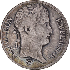 Moneta, Francia, Napoleon I, 5 Francs, 1808, Rouen, MB+, Argento, KM:686.2