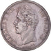 Moeda, França, Charles X, 5 Francs, 1827, Nantes, EF(40-45), Prata, KM:728.12
