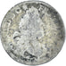 Moneta, Francia, Louis XIV, 4 Sols aux 2 L, 1691, Paris, MB, Argento, KM:281.1