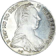 Monnaie, Autriche, Maria Theresa, Thaler, 1780, Vienna, Refrappe, SPL, Argent