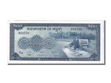 Banconote, Cambogia, 100 Riels, 1956, KM:13b, FDS