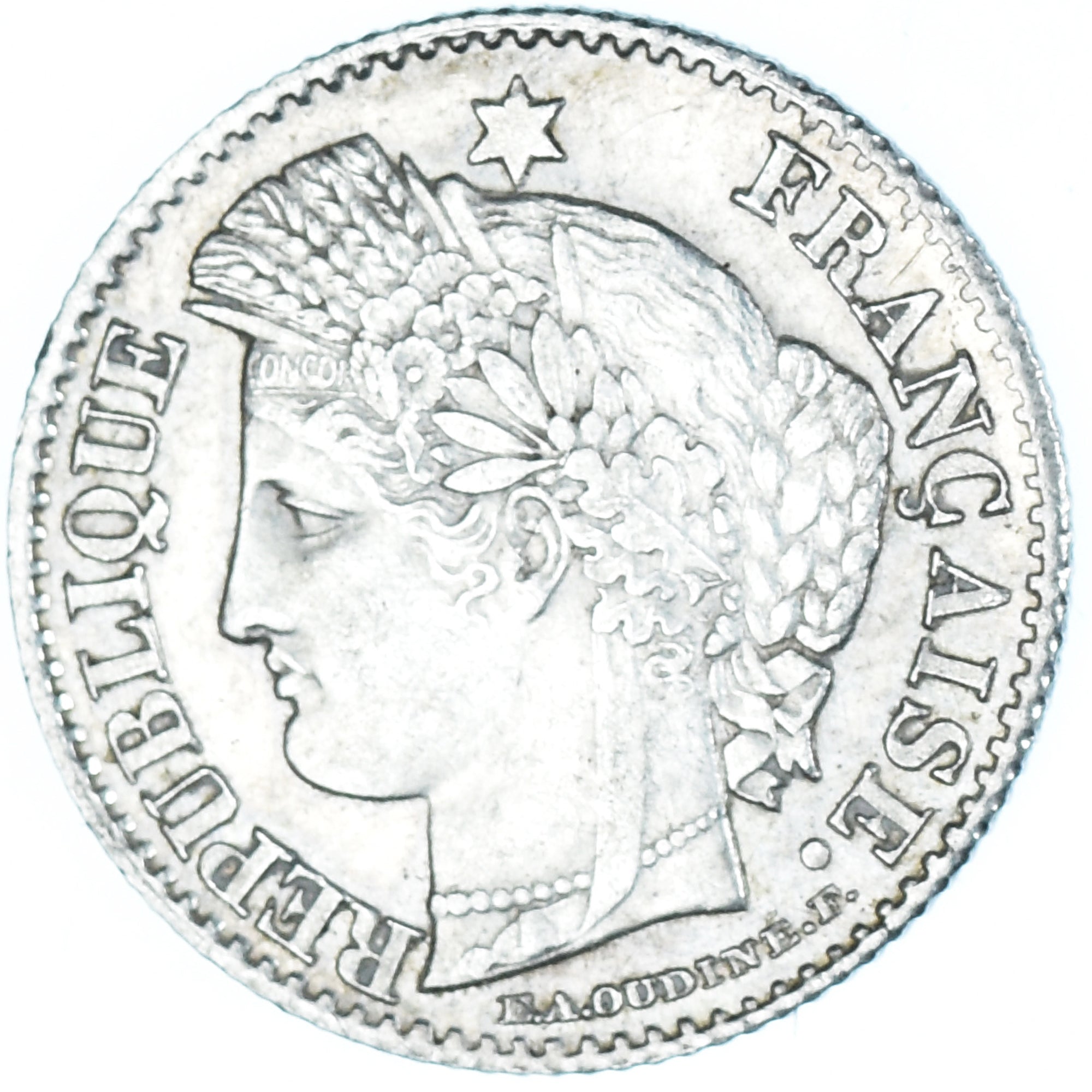 Moneda, Francia, Cérès, 20 Centimes, 1850, Paris, EBC, Plata, KM:758.1