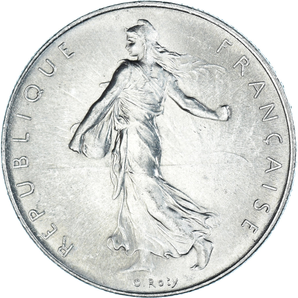 Coin, France, Semeuse, Franc, 1960, Paris, MS(65-70), Nickel, KM:925.1