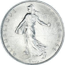 Coin, France, Semeuse, Franc, 1960, Paris, MS(65-70), Nickel, KM:925.1