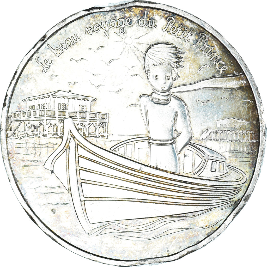 France, 10 Euro, Le Petit Prince (navigue dans la baie d'Arcachon), 2016