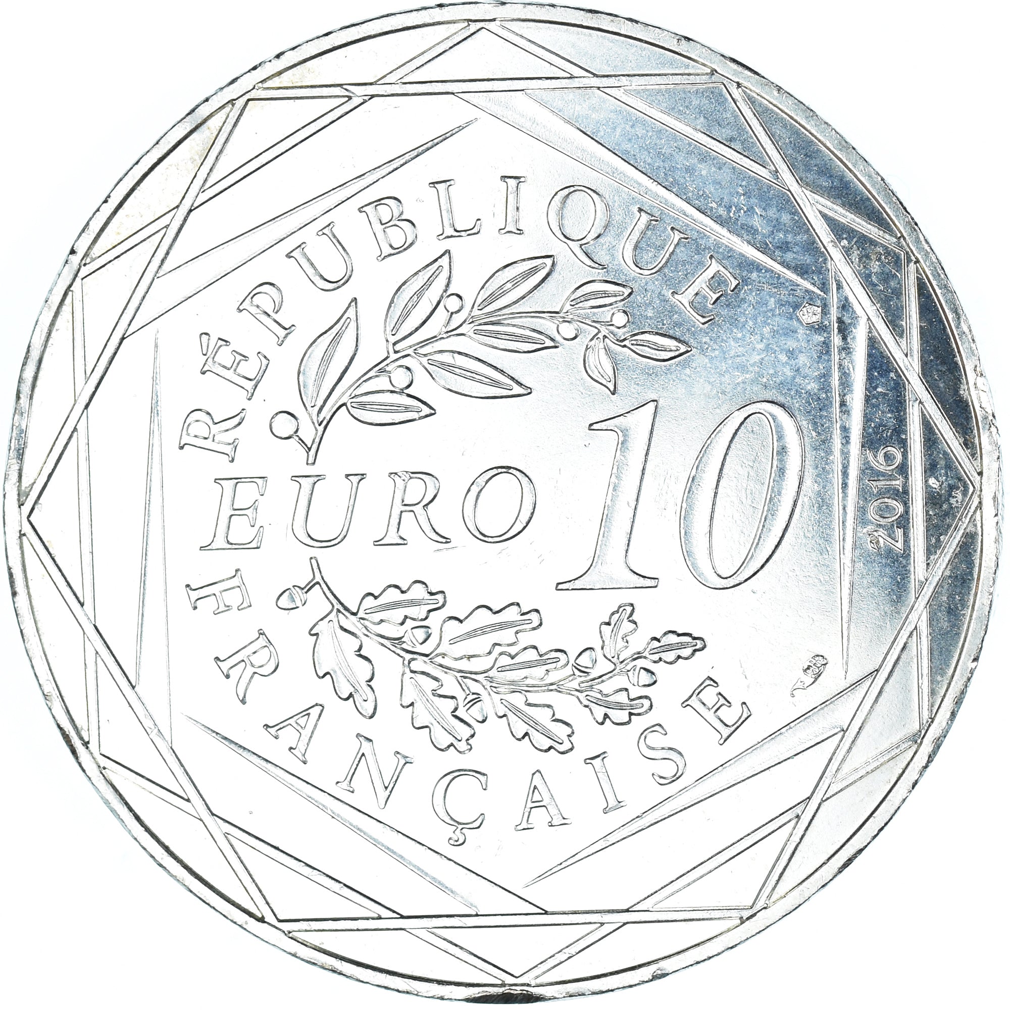 France, 10 Euro, Le Petit Prince (navigue dans la baie d'Arcachon), 2016