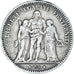 Moneta, Francia, Hercule, 5 Francs, 1875, Paris, MB+, Argento, KM:820.1