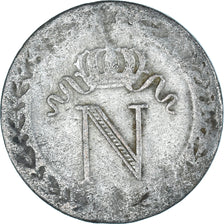 Coin, France, Napoleon I, 10 Centimes, 1809, Paris, VF(30-35), Billon, KM:676.1