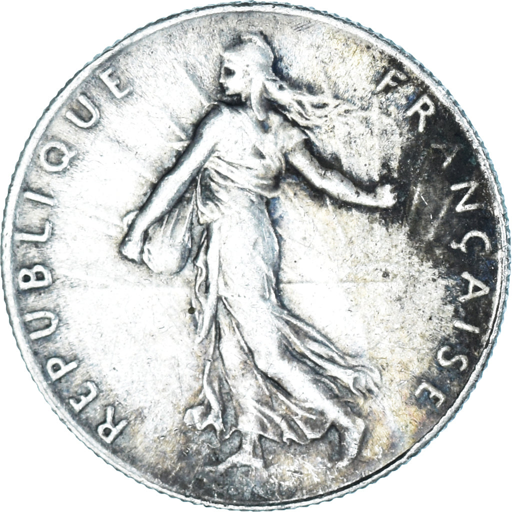 Moneta, Francia, Semeuse, 50 Centimes, 1898, Paris, BB, Argento, KM:854