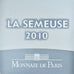 França, 10 Euro, 50e anniversaire du nouveau franc, 2010, Monnaie de Paris, BE