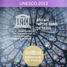 Frankreich, 5 Euro, 850 ans Notre-Dame de Paris, 2013, Monnaie de Paris, BE