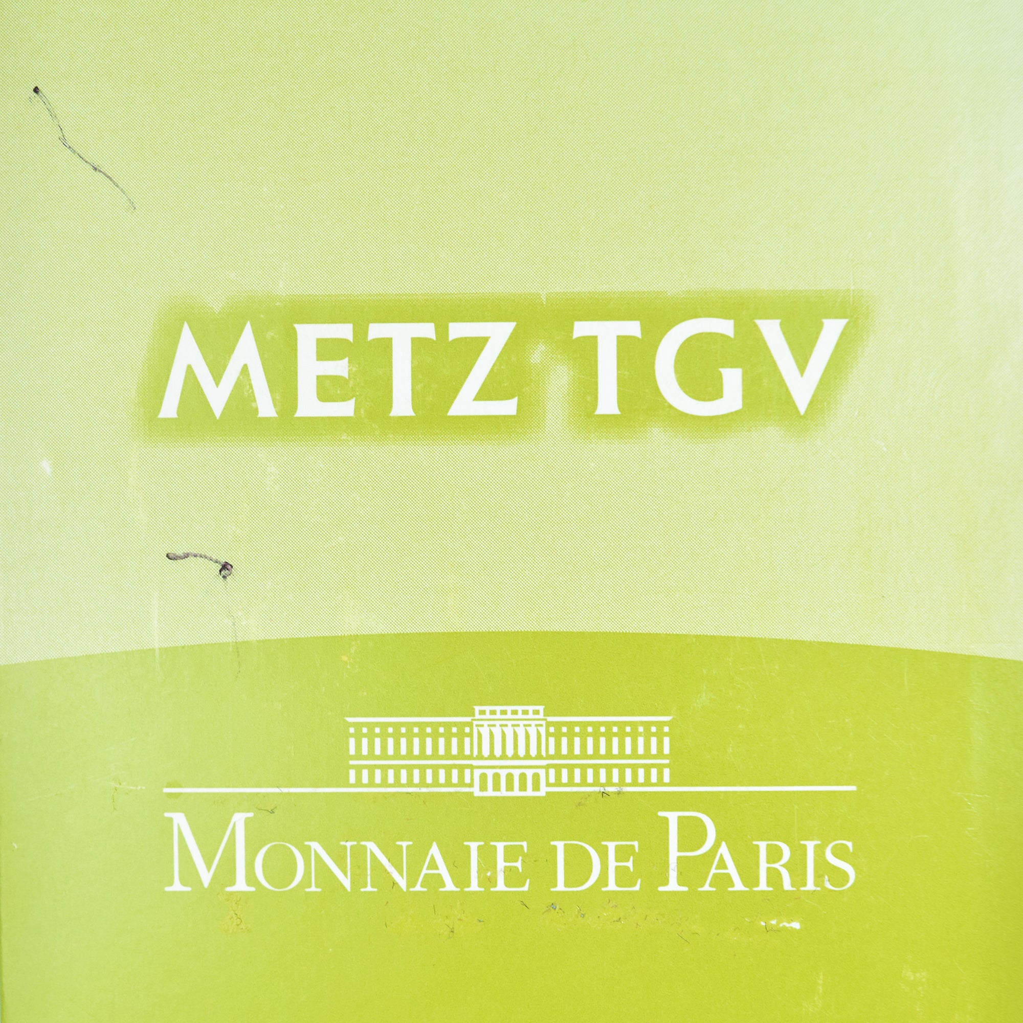 France, 10 Euro, gare de Metz TGV, 2011, Monnaie de Paris, BE, MS(65-70)