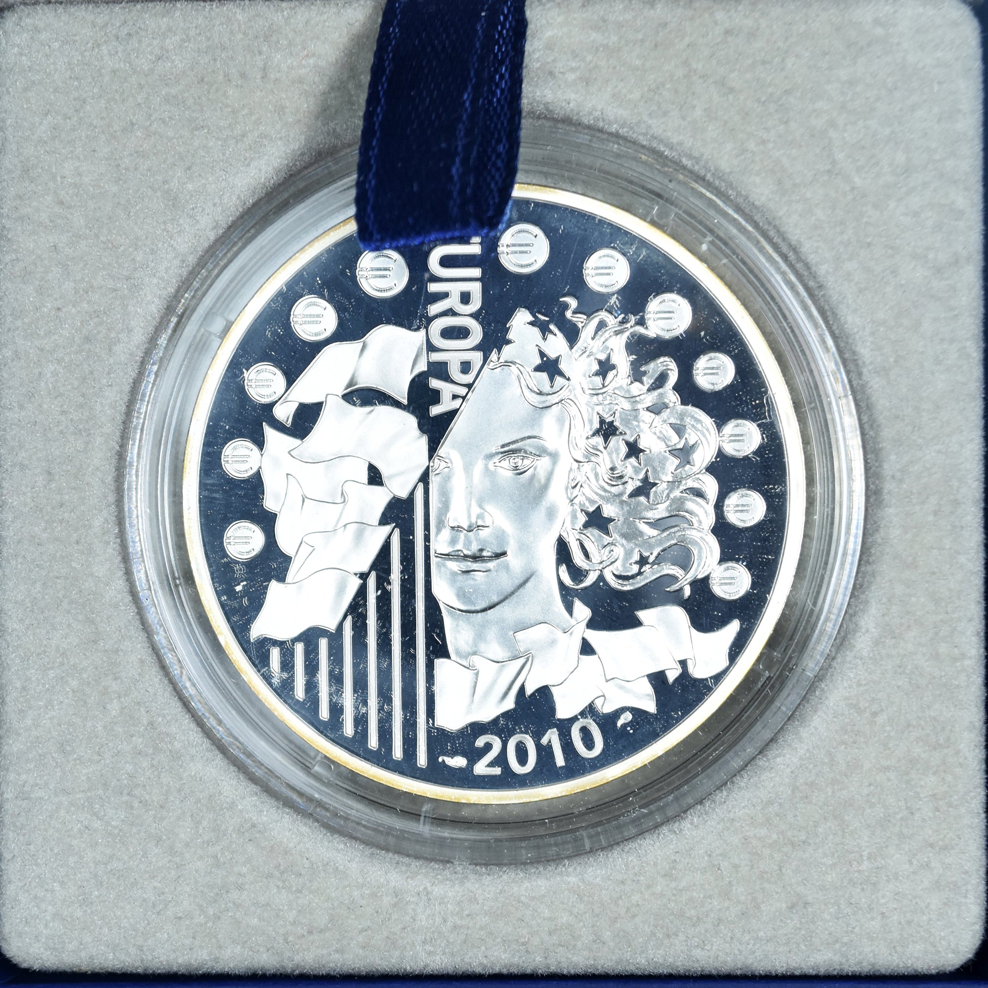 Frankreich, 10 Euro, Europa, 1100e anniversaire de Cluny, 2010, Monnaie de