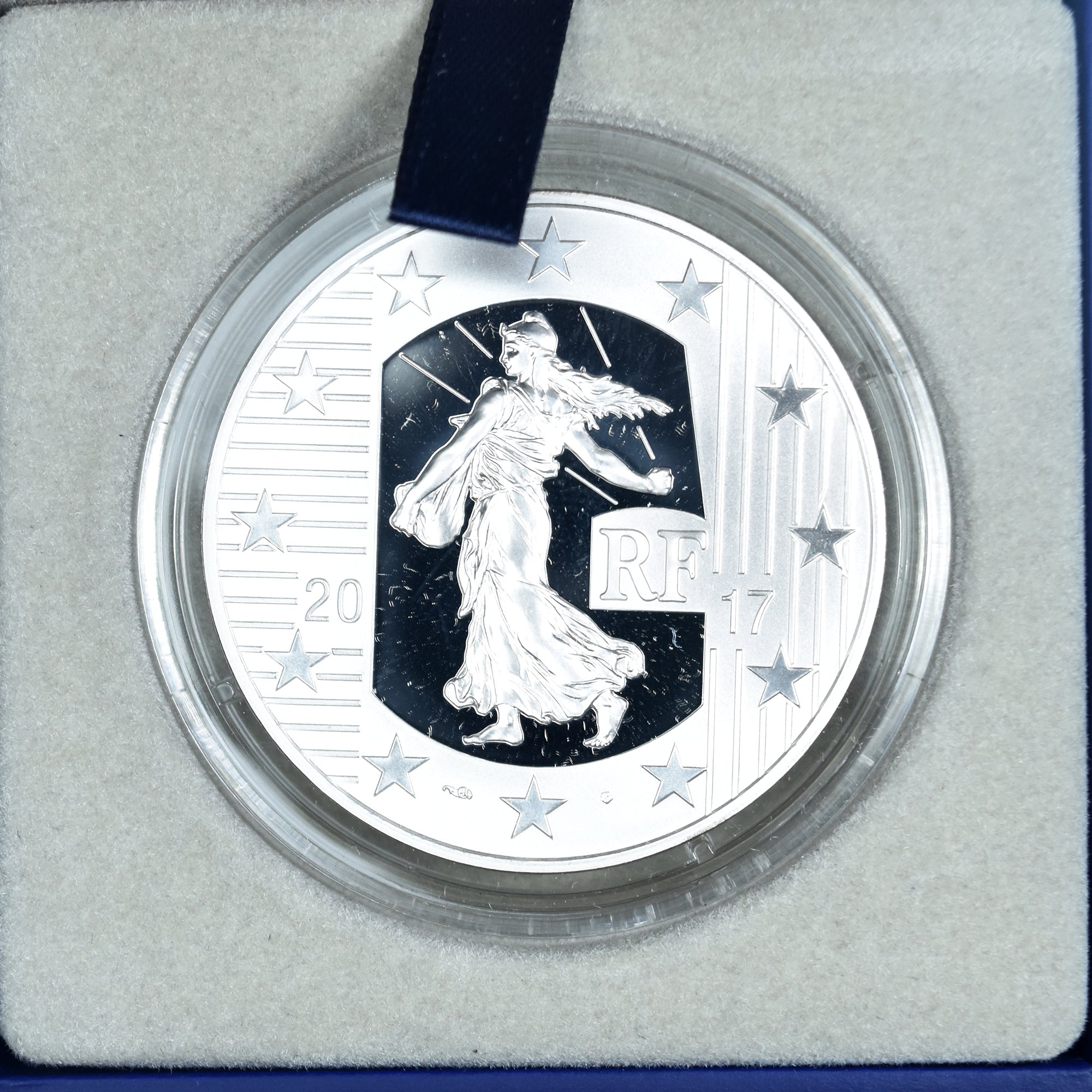 France, 10 Euro, semeuse, le louis d'or, 2017, Monnaie de Paris, FDC, Argent