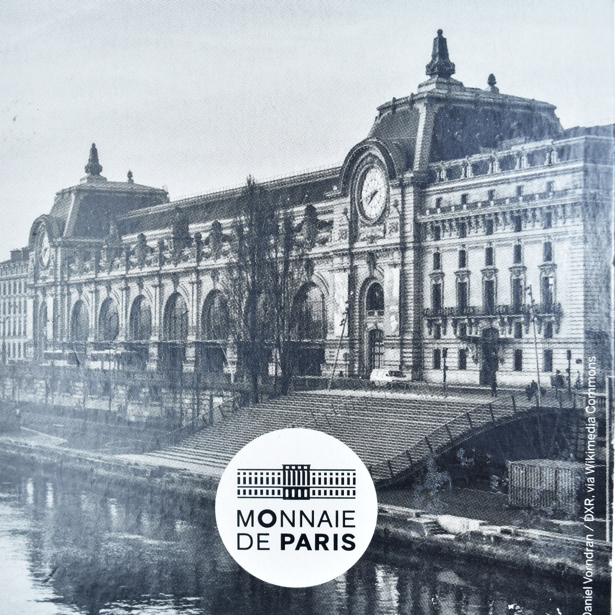 France, 5 Euro, UNESCO, Rives de Seine, 2016, Monnaie de Paris, BE, FDC, Or