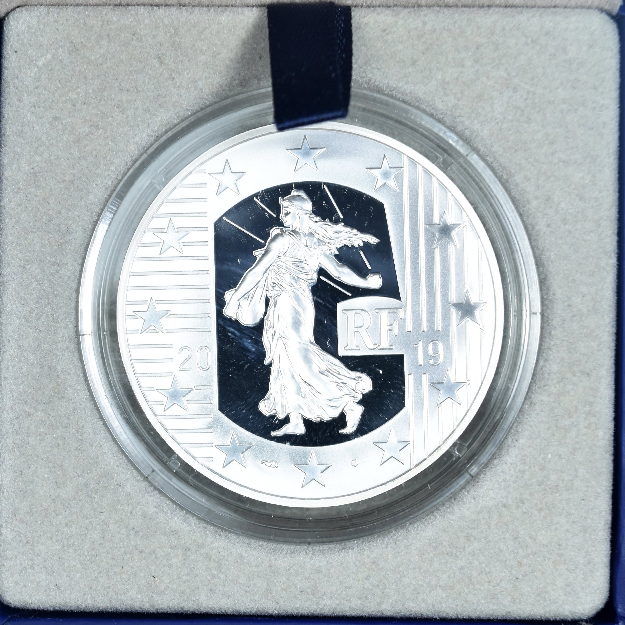 France, 10 Euro, semeuse, le franc germinal, 2019, Monnaie de Paris, BE