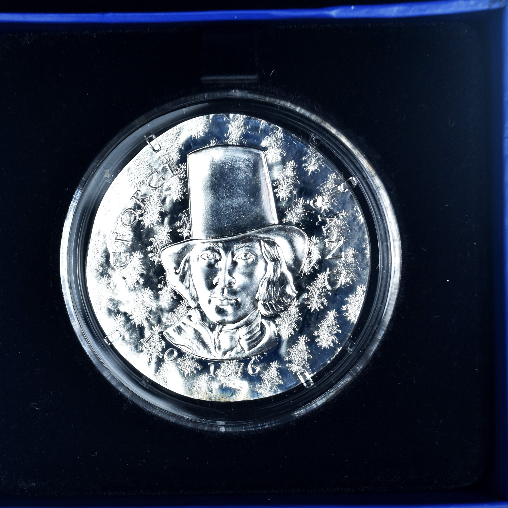 France, 10 Euro, George Sand, 2018, Monnaie de Paris, BE, FDC, Argent