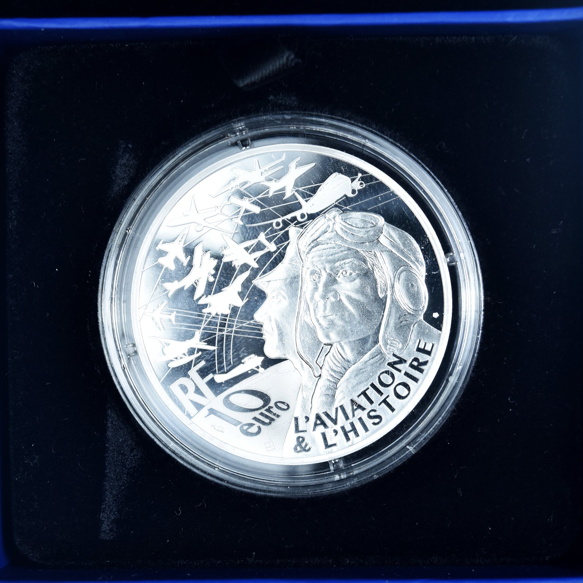 France, 10 Euro, Saint-Exupéry, 2019, Monnaie de Paris, BE, MS(65-70), Silver