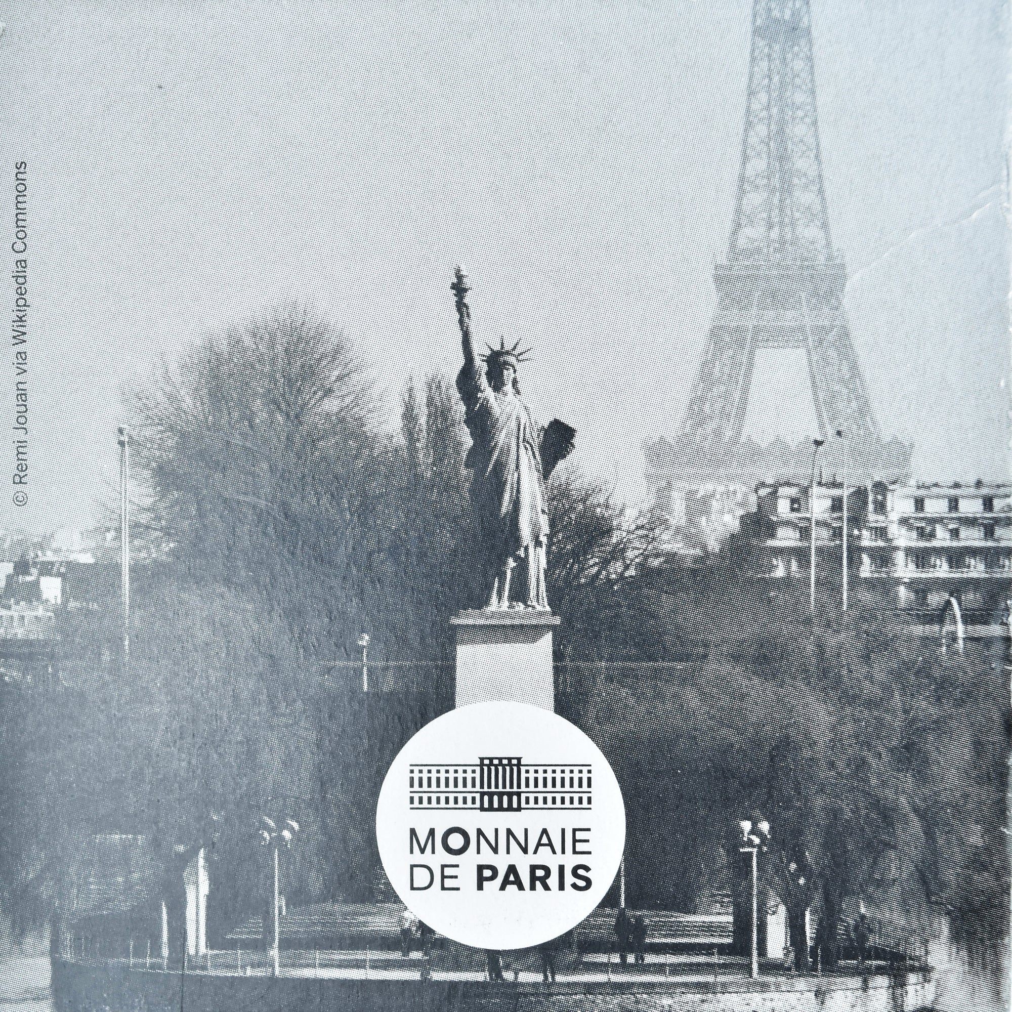 France, 10 Euro, statue de la Liberté - Grenelle, 2017, Monnaie de Paris, BE