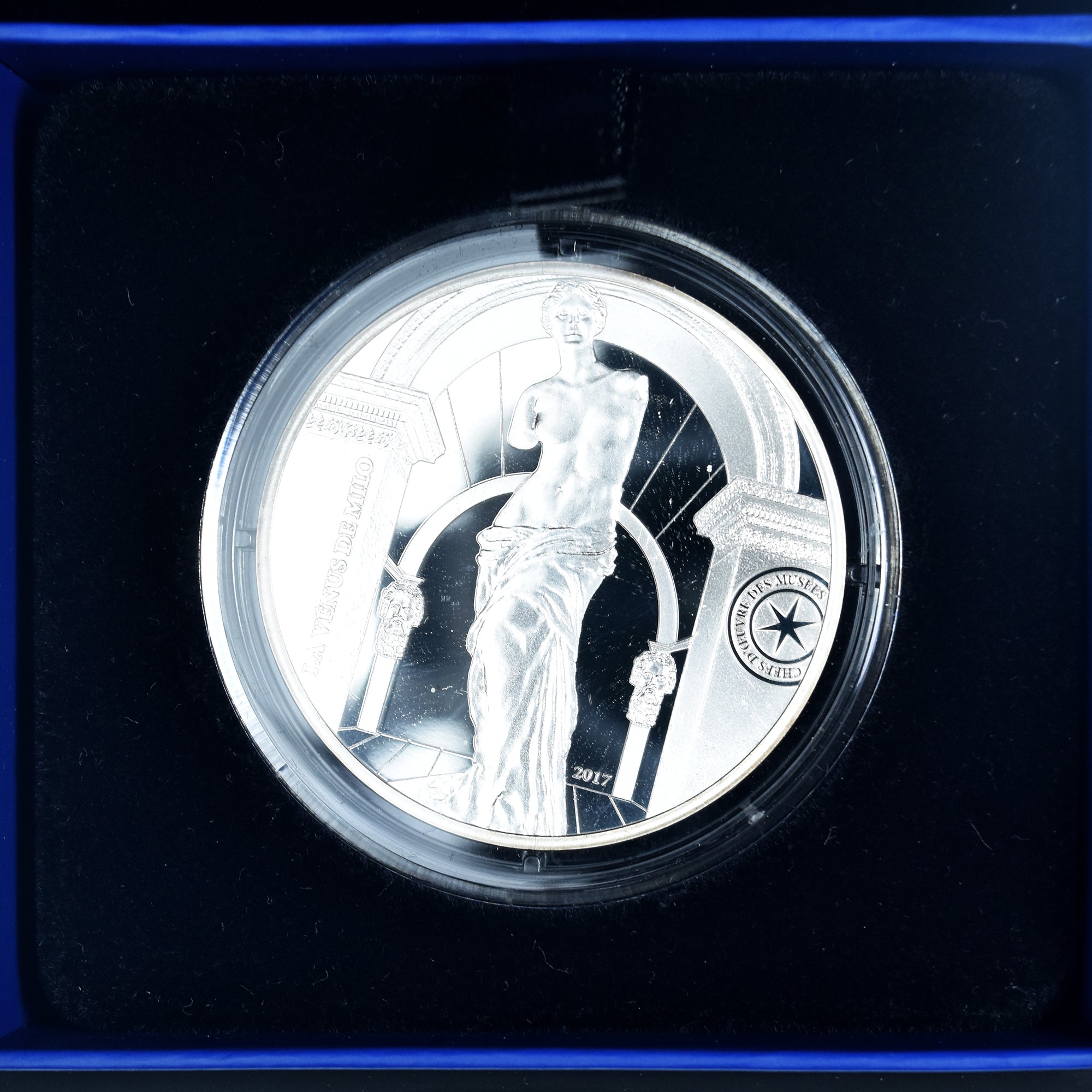 França, 10 Euro, vénus de Milo, 2017, Monnaie de Paris, BE, MS(65-70), Prata