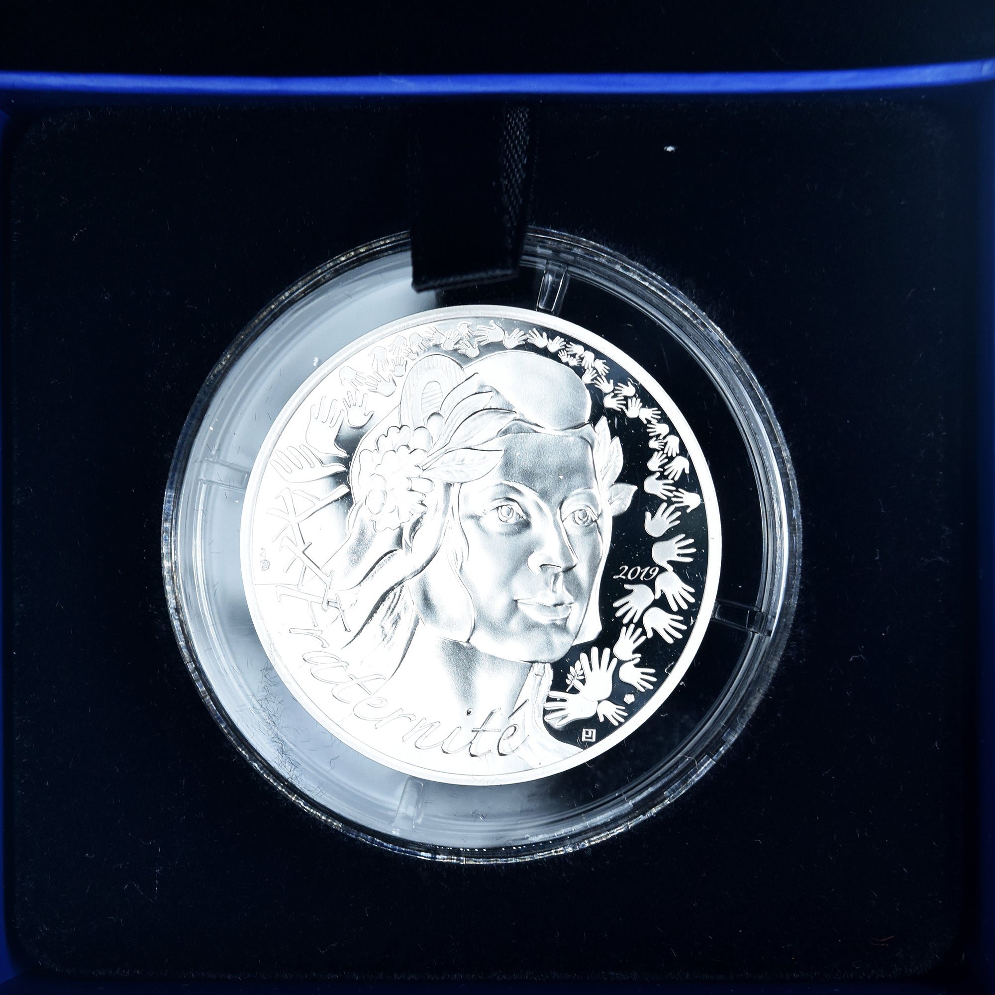France, 20 Euro, Marianne, 2019, Monnaie de Paris, BE, MS(65-70), Silver