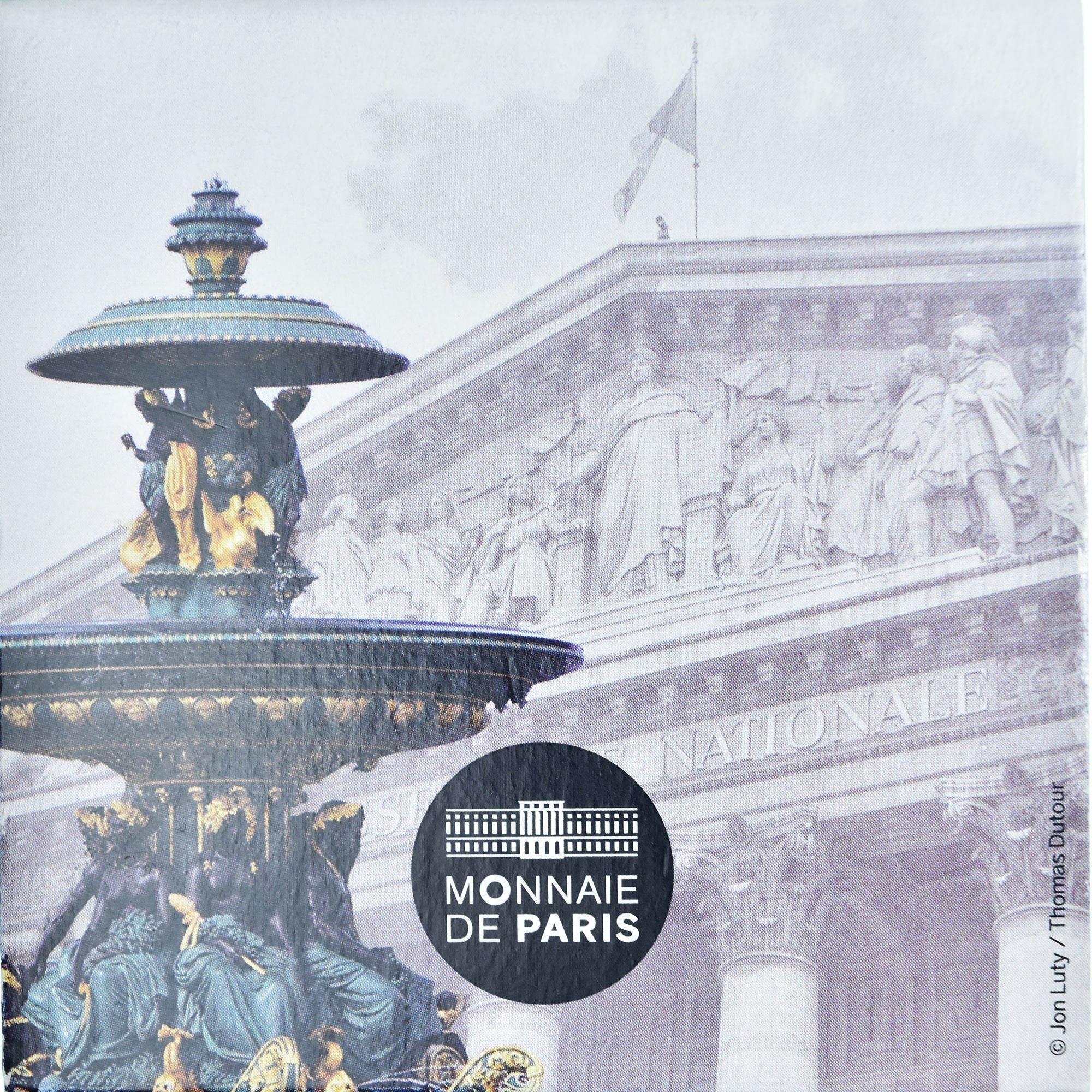 France, 5 Euro, UNESCO, Rives de Seine, 2017, Monnaie de Paris, FDC, Or