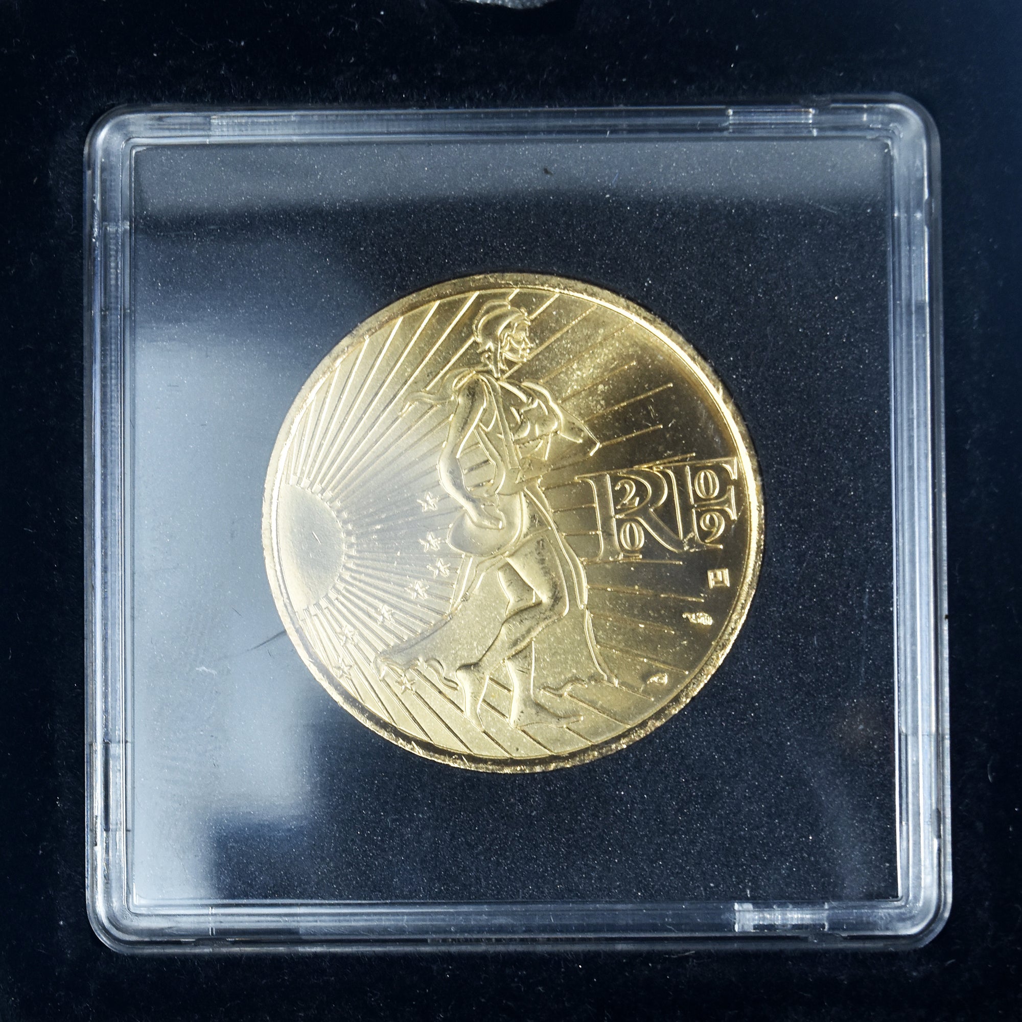 France, 10 Euro, Semeuse, 2009, Monnaie de Paris, Doré, FDC, Argent