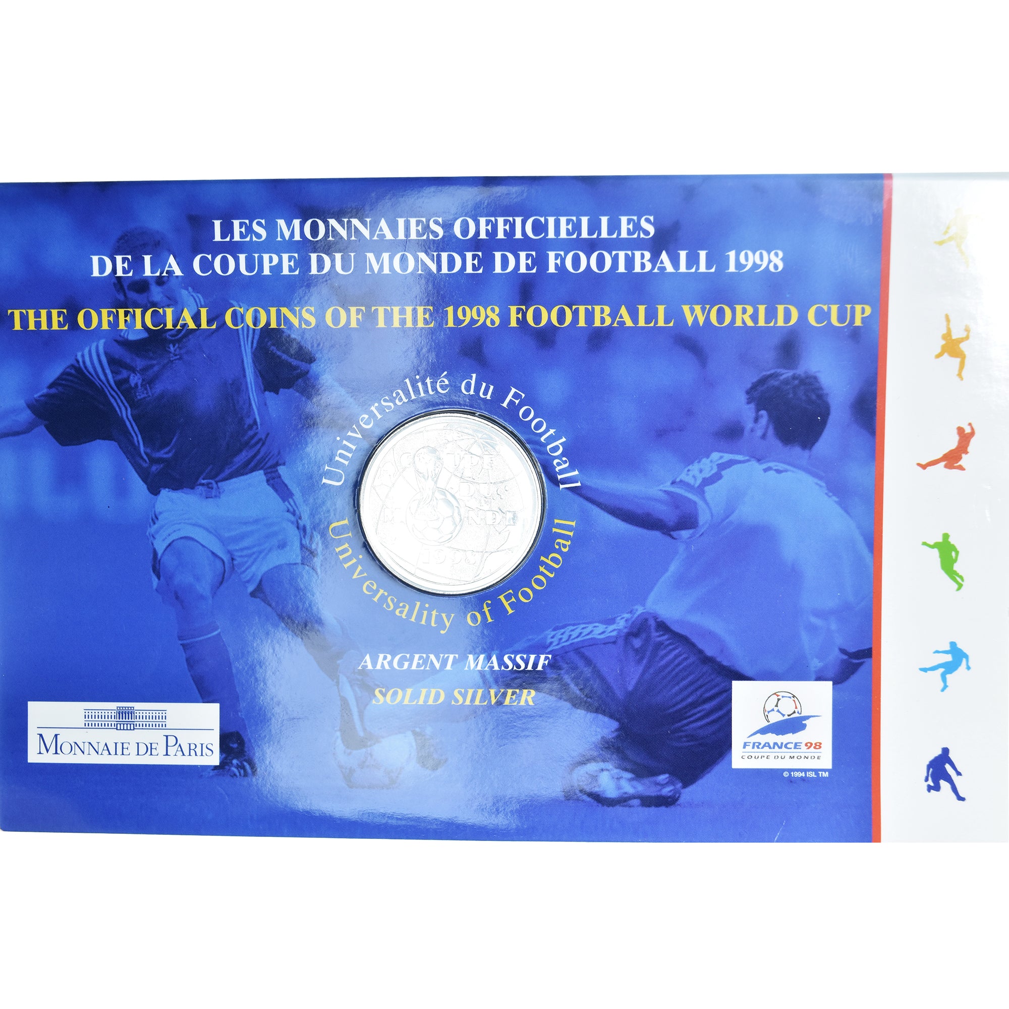 Coin, France, Coupe du Monde 1998, Franc, 1997, Monnaie de Paris, BU, MS(65-70)