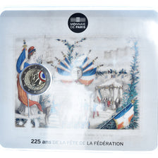 Frankreich, 2 Euro, fête de la Fédération, 2015, Monnaie de Paris, BU