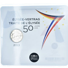 France, 2 Euro, 50 ans du traité de l'Élysée, 2013, Monnaie de Paris, BU