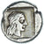 Moneta, Lesbos, 1/6 Stater, 412-378 BC, Mytilene, MB+, Elettro, HGC:6, 996