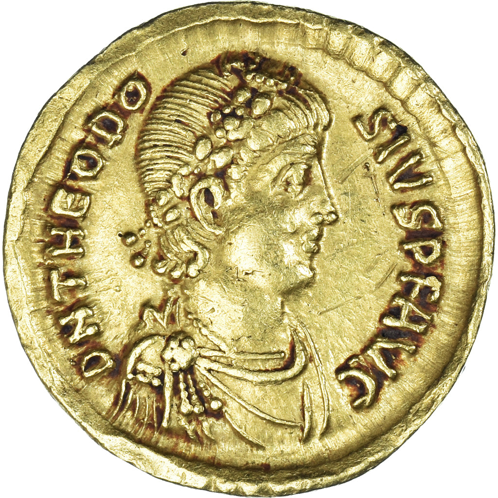 Münze, Theodosius I, Solidus, 378-383, Constantinople, SS+, Gold, RIC:47B