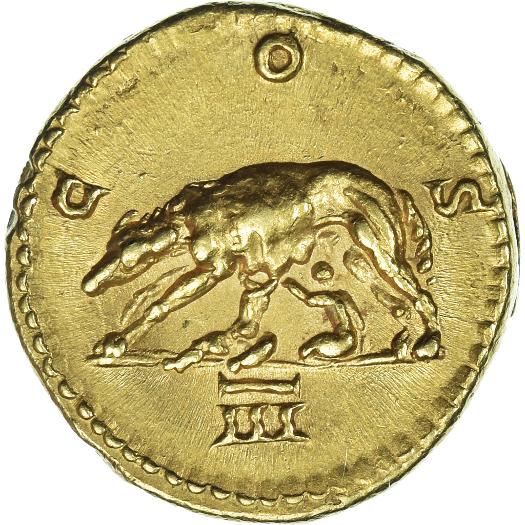 Coin, Hadrian, Aureus, 124-125, Rome, AU(55-58), Gold, RIC:709-710