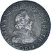 Monnaie, Principauté d'Arches-Charleville, Charles de Gonzague, Liard, 1614