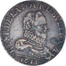 Moeda, Principado de Sedan, Henri de la Tour d'Auvergne, Liard, 1613, Sedan