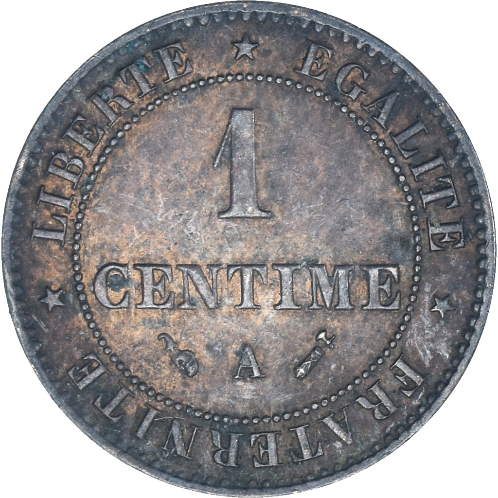 Monnaie, France, Cérès, Centime, 1896, Paris, TTB, Bronze, Gadoury:88