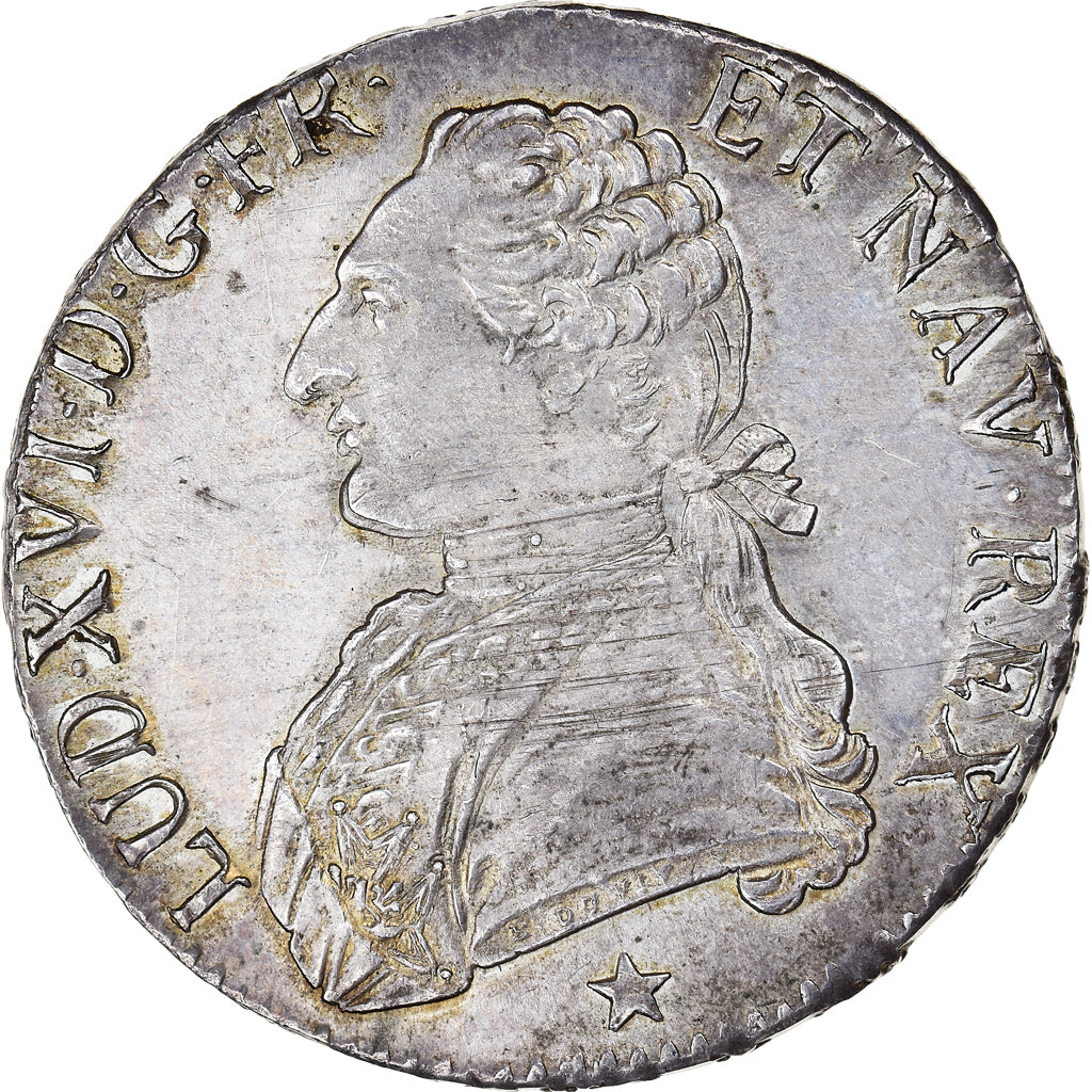 Munten, Frankrijk, Louis XVI, Ecu aux branches d'olivier, 1790, Lille, Pedigree