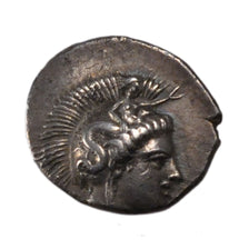 Lucania, Heraclea (350-336 BC), Obol, Heracleia, AU(55-58), Silver, Pozzi #439,.