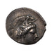 Lucania, Heraclea (350-336 BC), Obol, Heracleia, AU(55-58), Silver, Pozzi #439,.