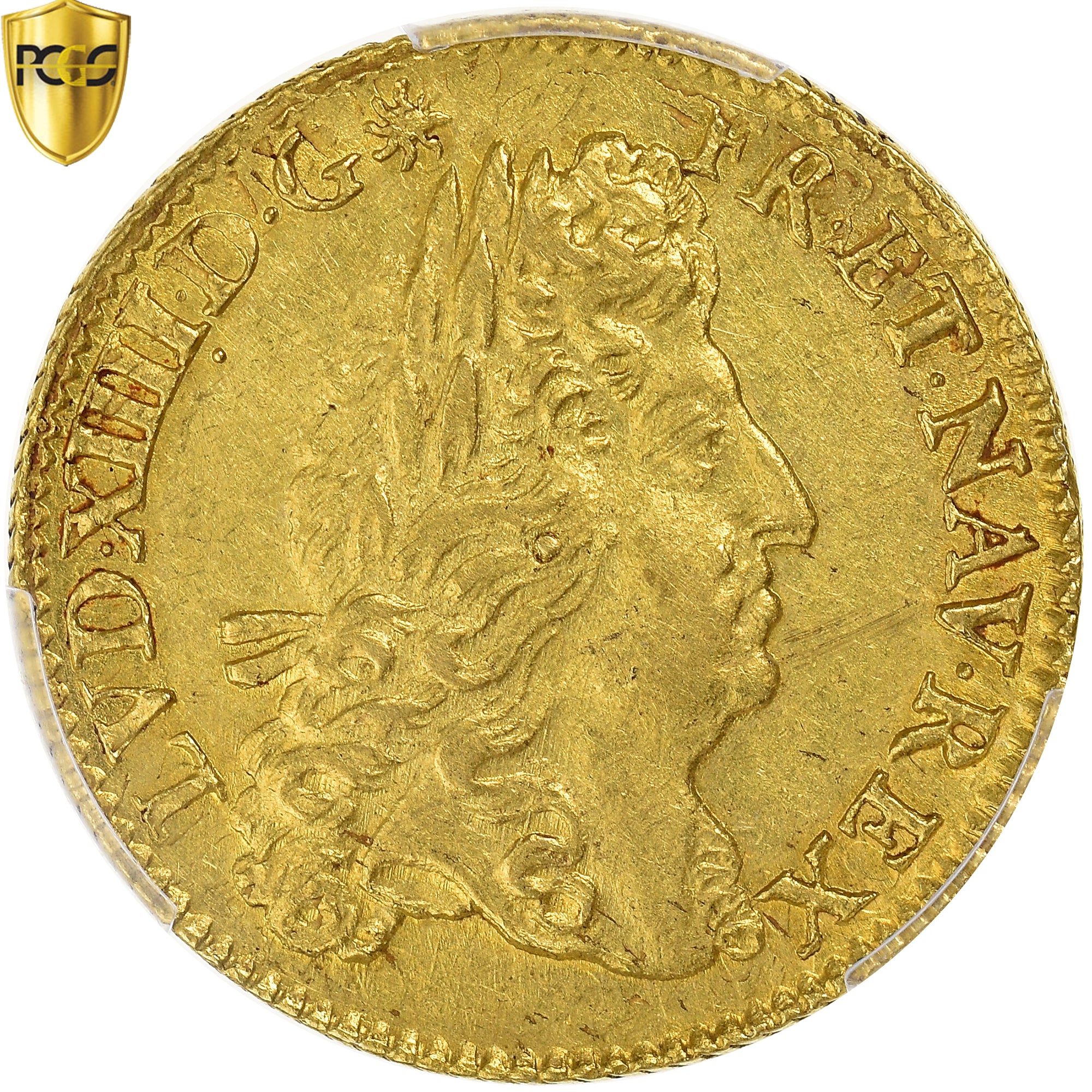 Münze, Frankreich, Louis XIV, Louis d'or à l'écu, 1690, Paris, réformé